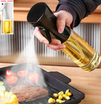 200ml 300ml Oil Spray Bottle Kitchen BBQ Cooking Olive Oil Dispenser Camping Baking Empty Vinegar Soy Sauce Sprayer Containers