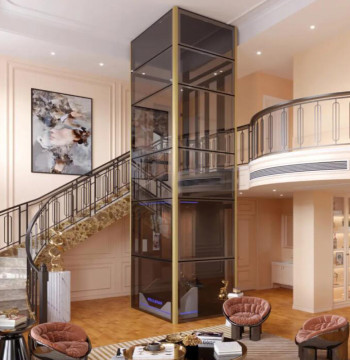 Hot sale 2 -4 floor household lift elevator wheelchair lift small home passenger elevator residential lift platform for 3 person